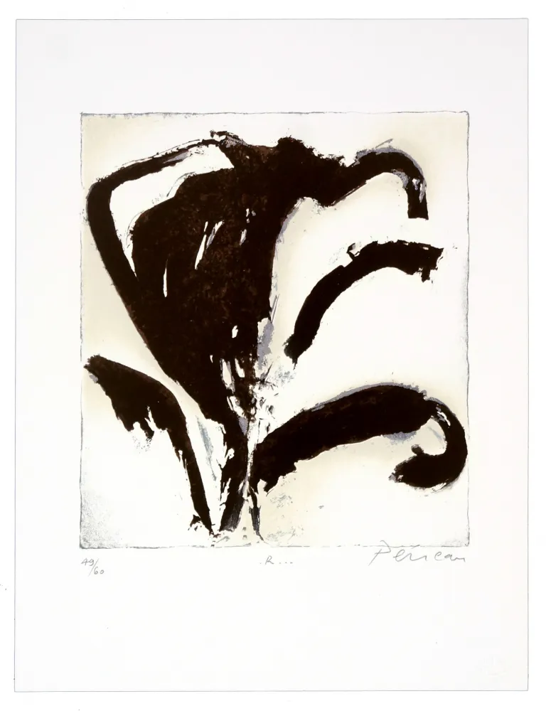 Lithografie Péneau - R