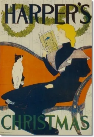 Lithografie Penfield - Harper's Christmas