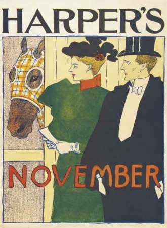 Lithografie Penfield - Harper's November