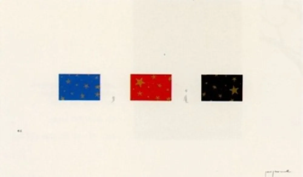 Lithografie Perejaume - El bosc a casa-1