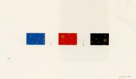 Lithografie Perejaume - El bosc a casa-1