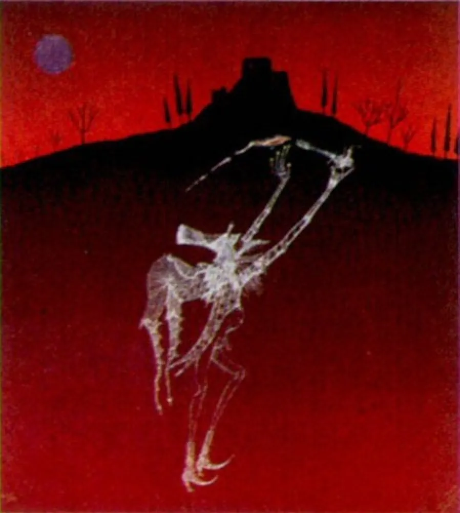 Lithografie Perez  - Catellnou-1