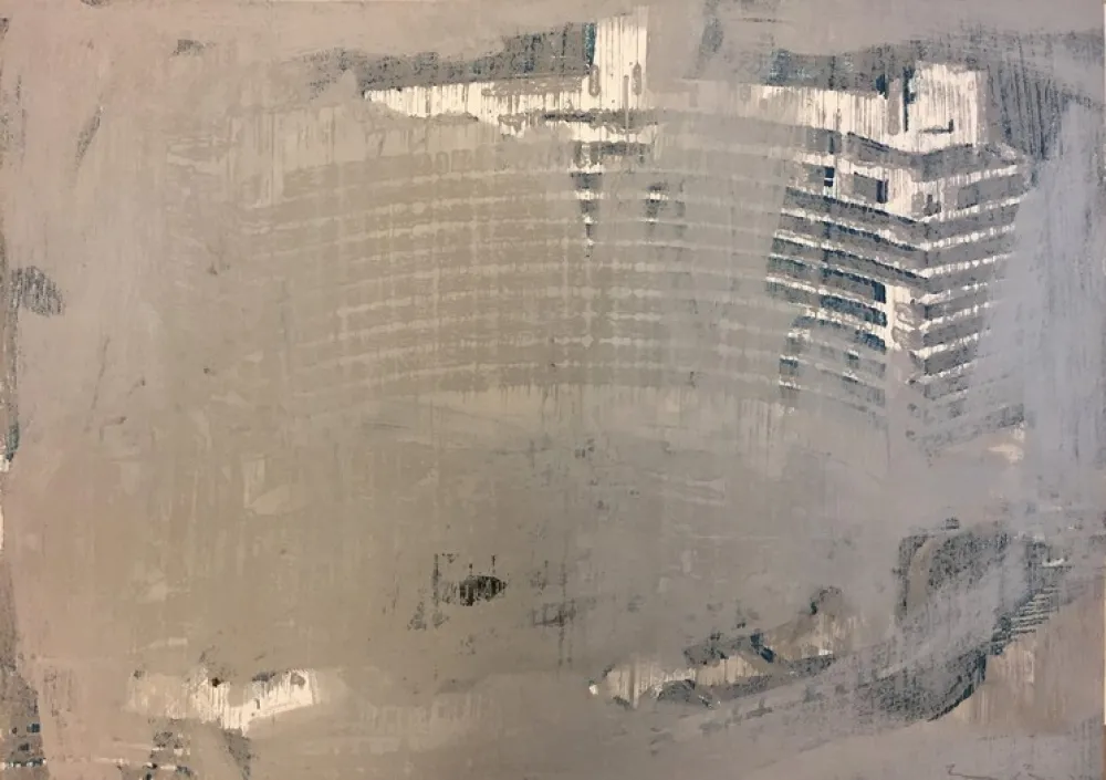 Lithografie Perez - Fontainebleau, Miami