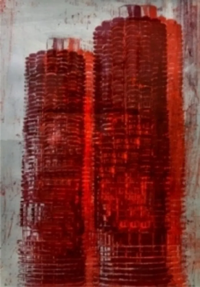 Lithografie Perez - Marina Towers, Chicago