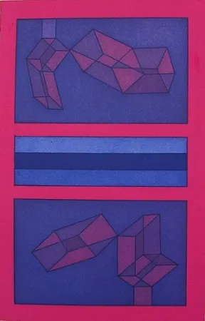 Ets En Aquatint Perilli - Alpenrosum