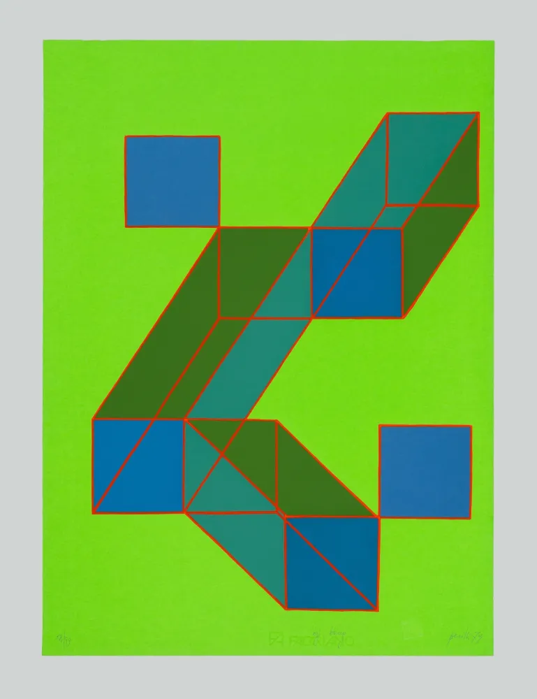 Zeefdruk Perilli - Big bang