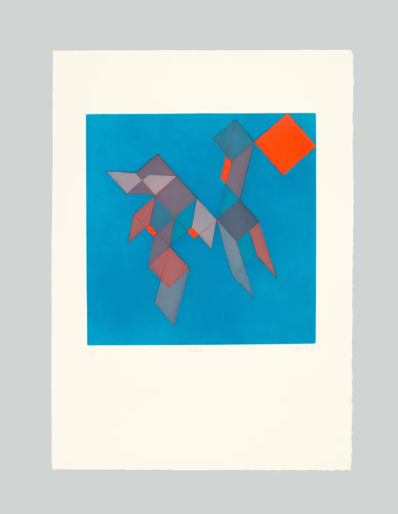 Ets En Aquatint Perilli - Bludra