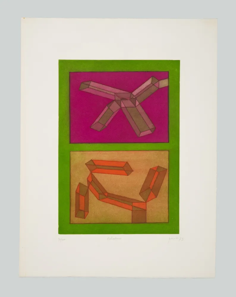 Ets En Aquatint Perilli - Dolceduro