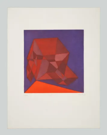 Ets En Aquatint Perilli - Lot