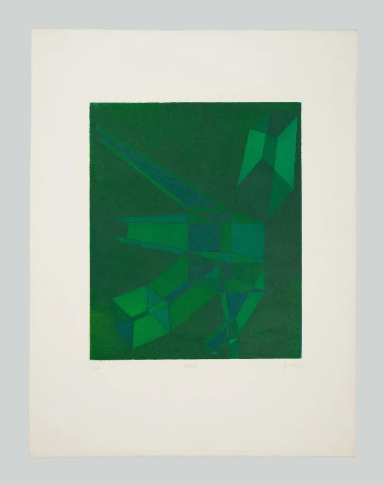 Ets En Aquatint Perilli - Pirula