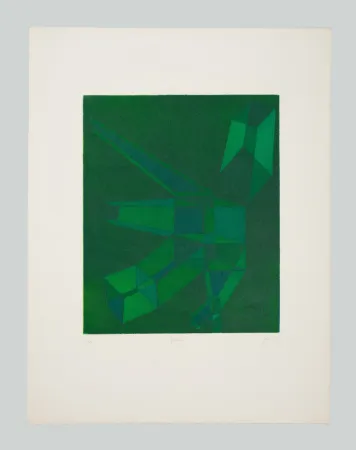 Ets En Aquatint Perilli - Pirula