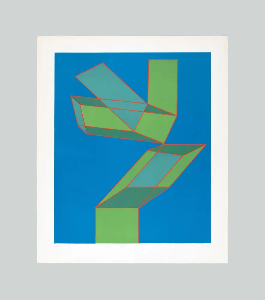 Lithografie Perilli - Plus