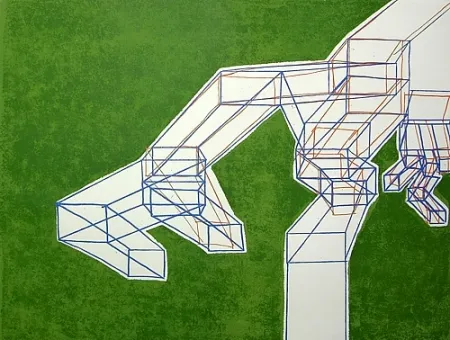 Ets En Aquatint Perilli - Potlac