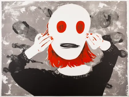 Lithografie Pétrovitch - Masque