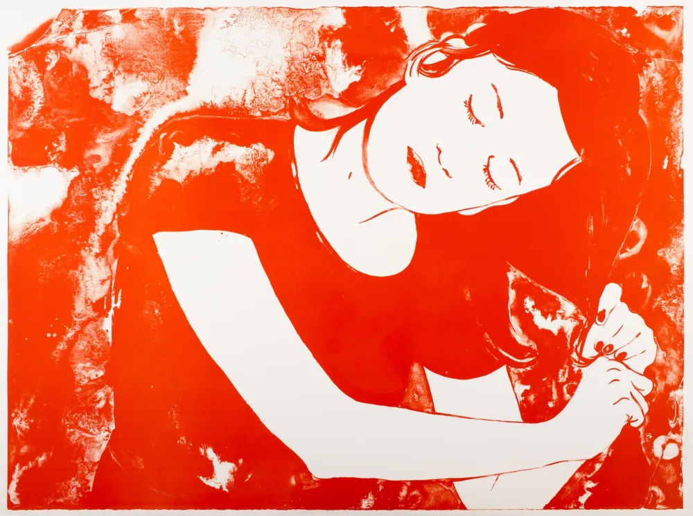 Lithografie Pétrovitch - Se Coiffer