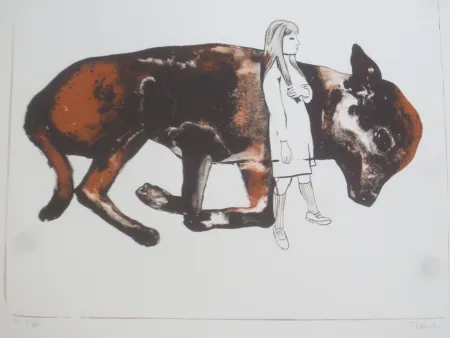 Lithografie Pétrovitch - Titre inconnu