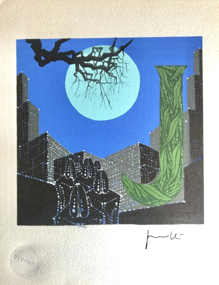 Lithografie Peverelli - Letter 