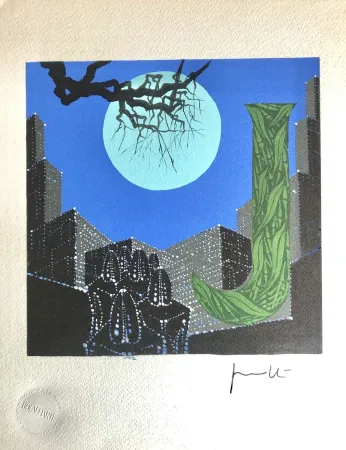 Lithografie Peverelli - Letter 