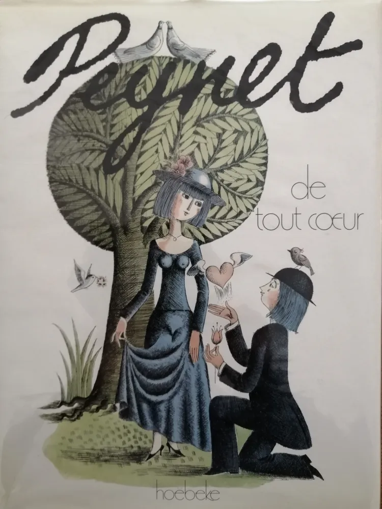 Geïllustreerd Boek Peynet - De tout coeur