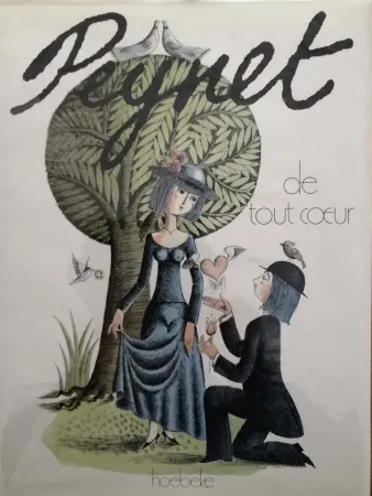 Geïllustreerd Boek Peynet - De tout coeur