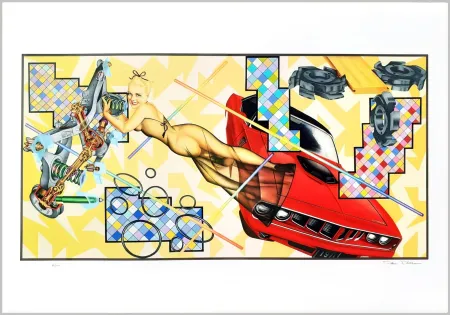 Zeefdruk Phillips - Art-O-Matic Cudacutie