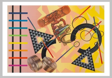 Zeefdruk Phillips - Composition