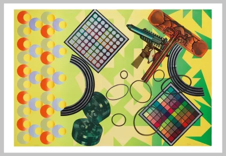 Zeefdruk Phillips - Composition