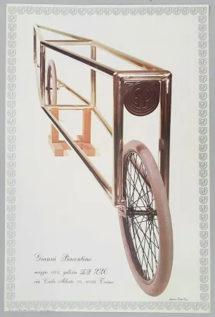 Lithografie Piacentino - Mostra Galleria LP220, 1972 - Manifesto firmato