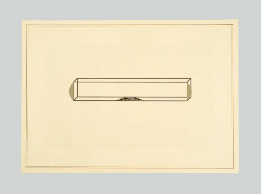 Lithografie Piacentino - Vehicle sculpture. Wall sculpture (c)