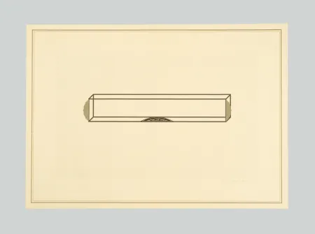 Lithografie Piacentino - Vehicle sculpture. Wall sculpture (c)