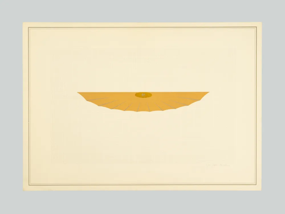 Lithografie Piacentino - Vehicle sculpture. Wall sculpture (d)