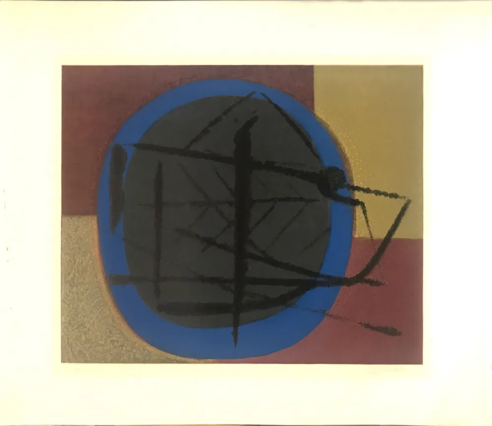 Lithografie Piaubert - Abstract composition
