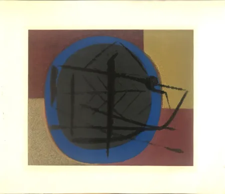 Lithografie Piaubert - Abstract composition