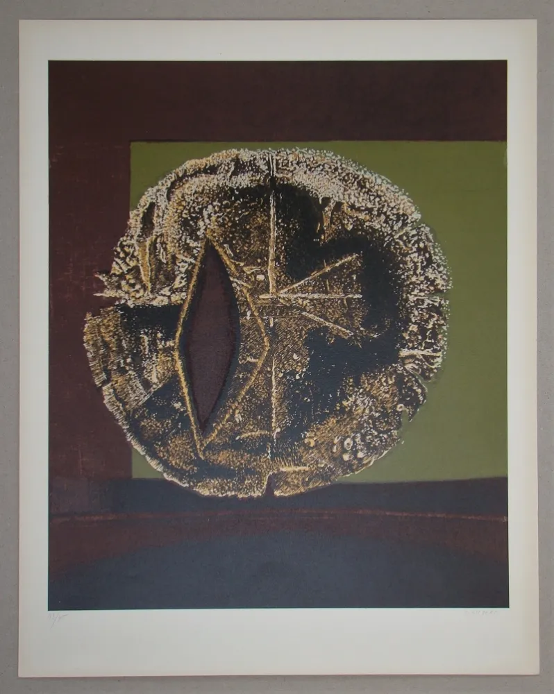 Zeefdruk Piaubert - Composition III. - 1964