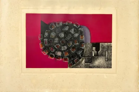 Lithografie Piaubert - Sans titre