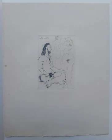 Aquatint Picasso - 27 May 1968  - La Celestina - La Célestine