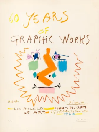 Lithografie Picasso - 60 Years of Graphic Works