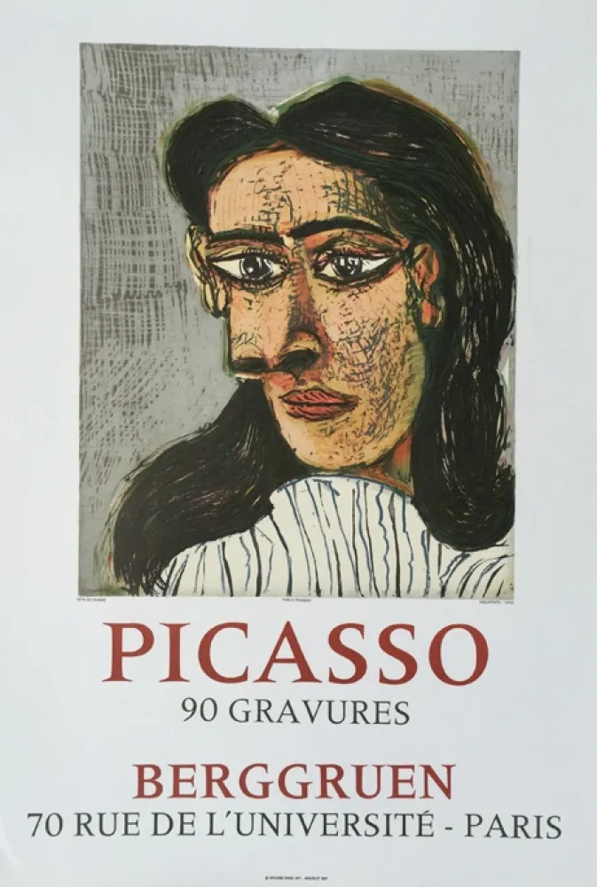 Lithografie Picasso - 90 Gravures, Berggruen
