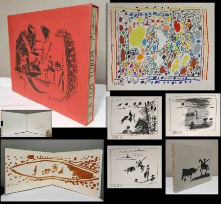 Lithografie Picasso - A Los Toros avec Picasso full Set 