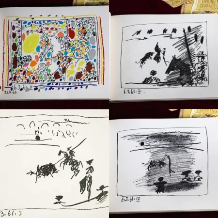 Lithografie Picasso - A Los Torros avec Picasso 