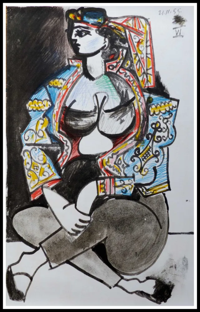 Lithografie Picasso (After) - CAHIER DE LA CALIFORNIE IX