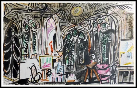 Lithografie Picasso (After) - CARNET DE CALIFORNIE XIII