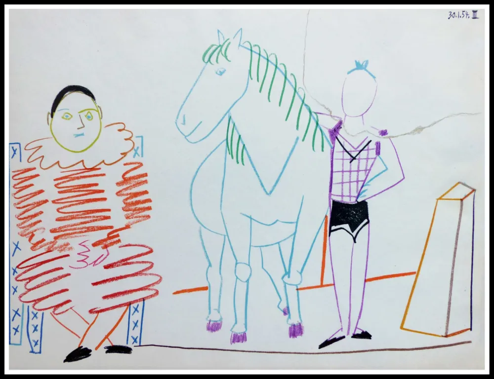 Lithografie Picasso (After) - DESSINS DE VALLAURIS IV