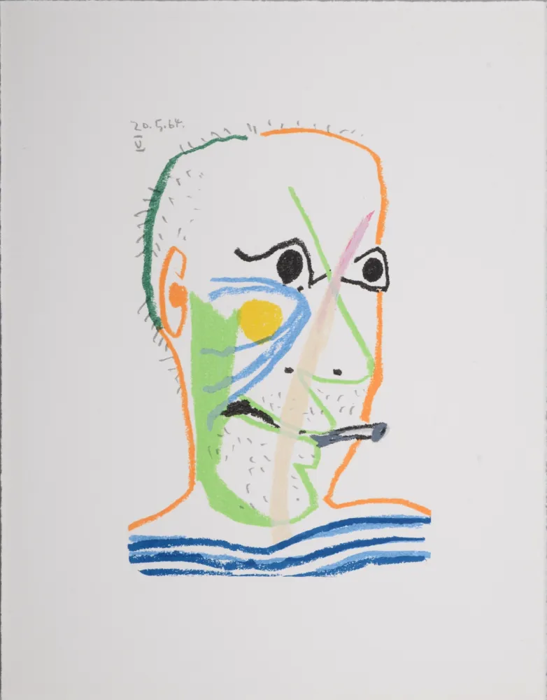Lithografie Picasso (After) - Le Goût du Bonheur (J), 1970
