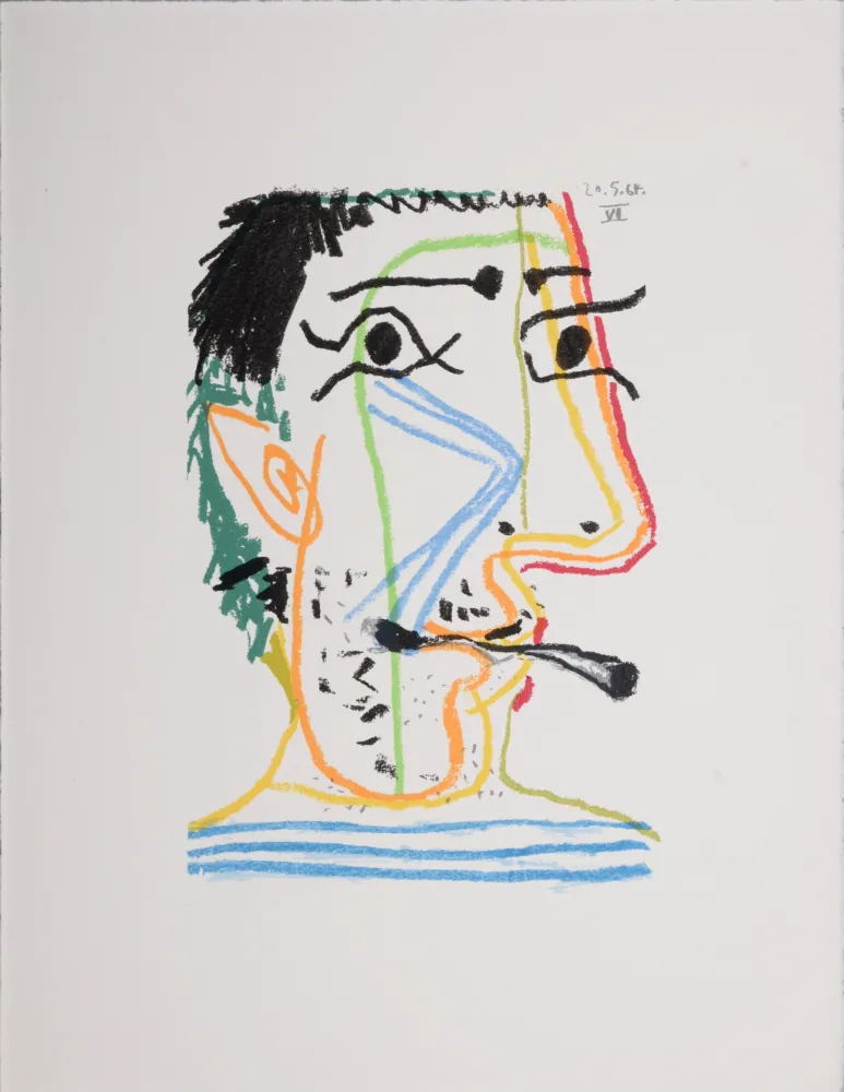 Lithografie Picasso (After) - Le Goût du Bonheur (L), 1970