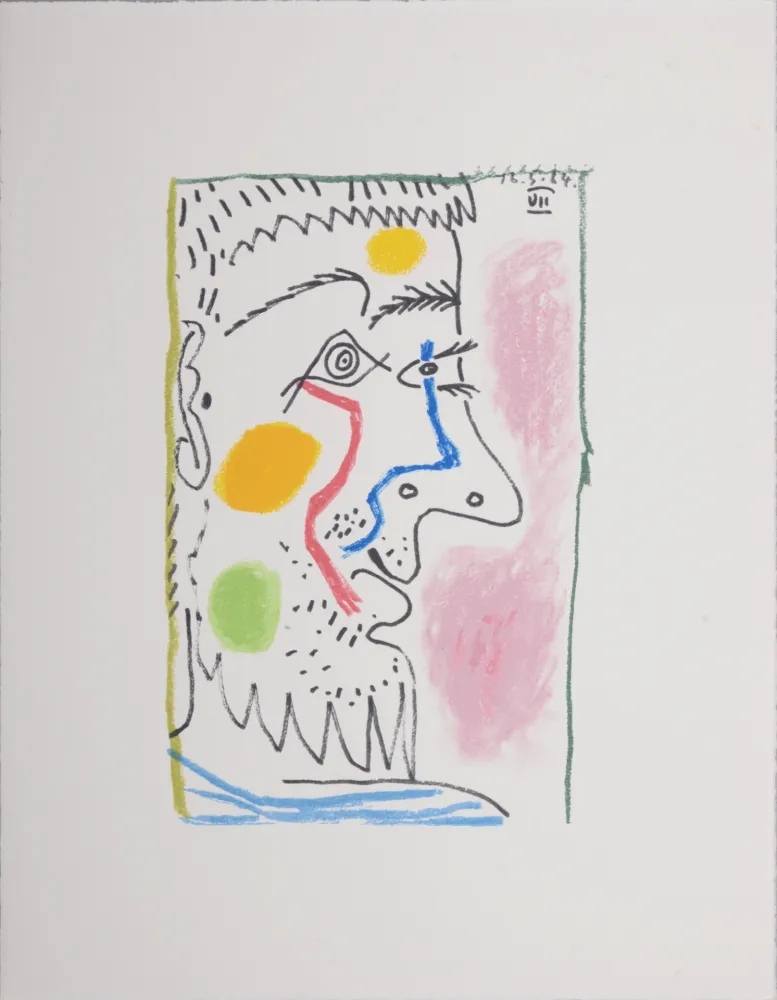 Lithografie Picasso (After) - Le Goût du Bonheur (O), 1970