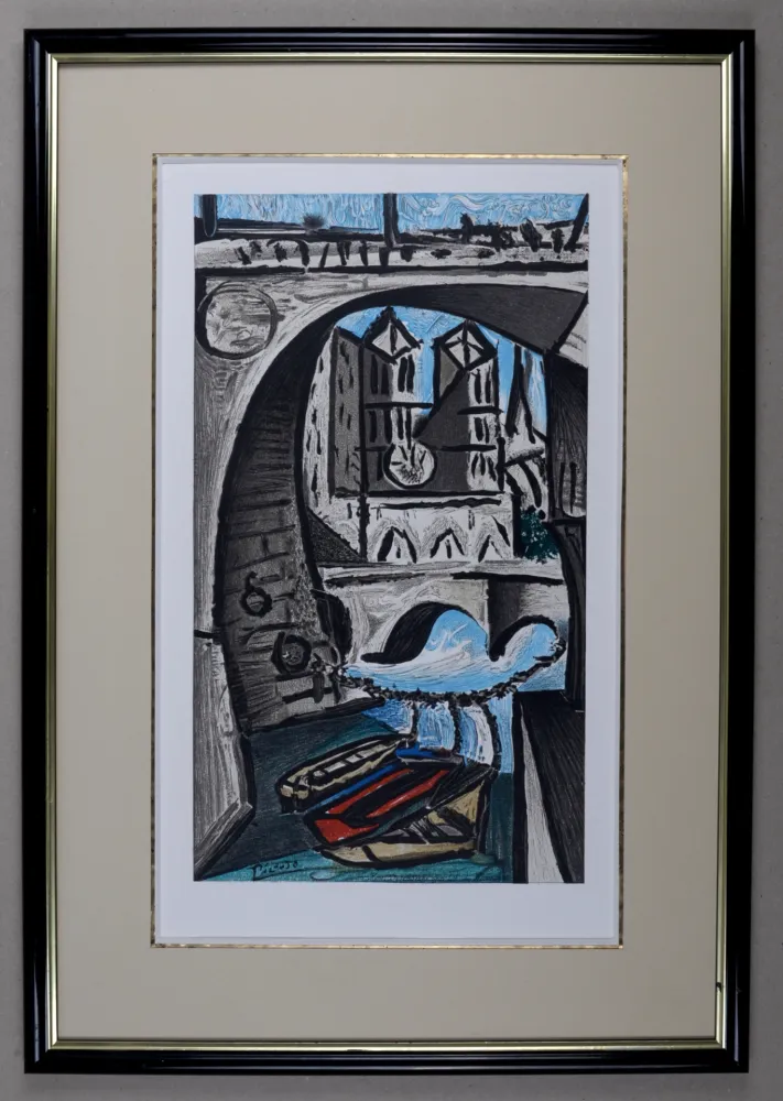 Lithografie Picasso (After) - Notre-Dame, 1979