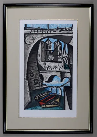 Lithografie Picasso (After) - Notre-Dame, 1979