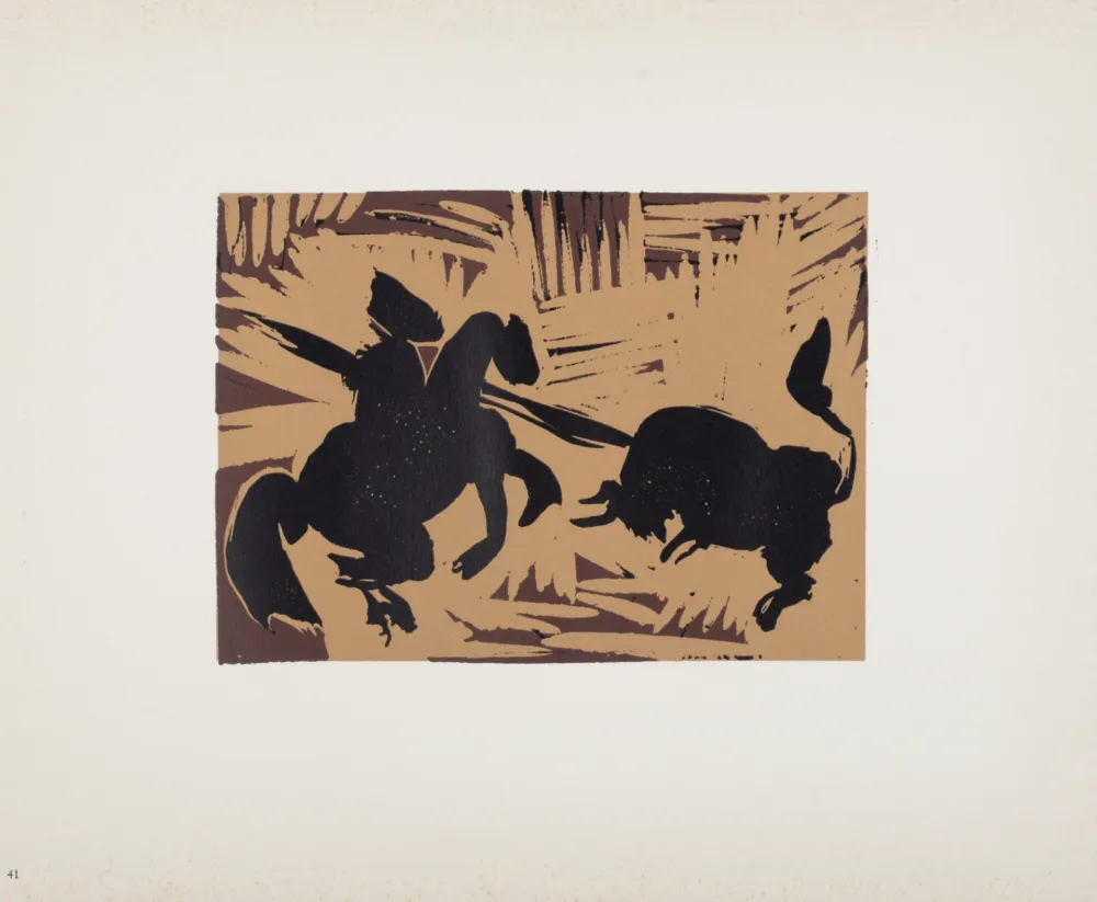 Linosnede Picasso (After) - Pique, 1962