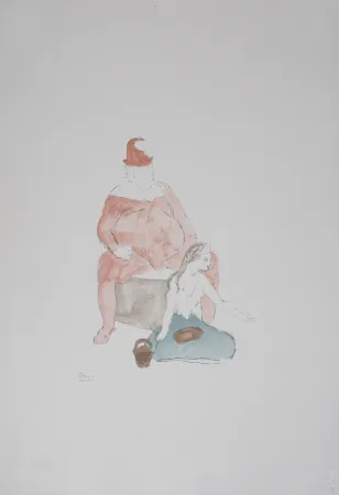 Lithografie Picasso (After) - Saltimbanque, 1946